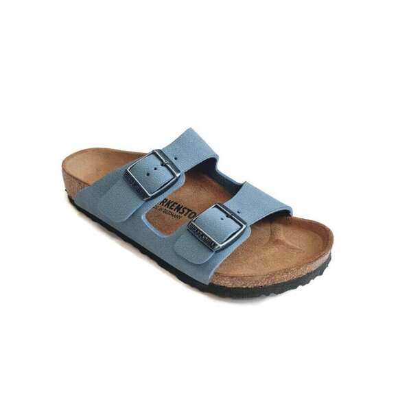 Birkenstock Arizona Birkibuc Sandals Kids Size US C 13 EU 31 Blue NARROW - Picture 1 of 9